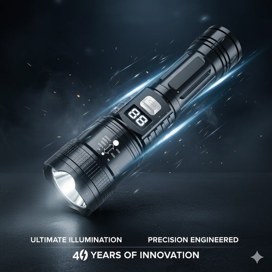 NightRaptor™ – Tactical Long-Range Flashlight